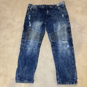 Southpole Men’s Denim Collection Jeans 44x29- Y2K Vintage Distressed Urban style